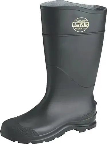 Bottes en PVC avec embout d'acier