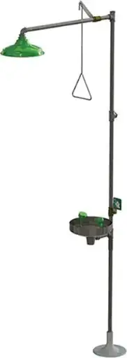 [TQSFV160000] Douche oculaire et faciale d'urgence en acier inoxydable