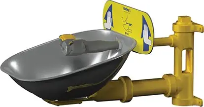 Poste de douche oculaire Halo, mural