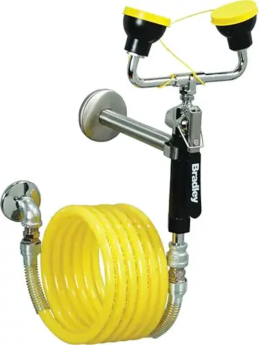 [TQSGS364000] Poste de douche oculaire mural