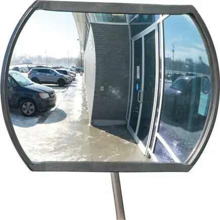[SE0SPD53000] Miroir convexe rectangulaire/rond avec bras télescopique