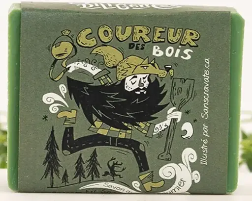 [857675001258] Savon Le Coureur des bois - sapin baumier 100 g