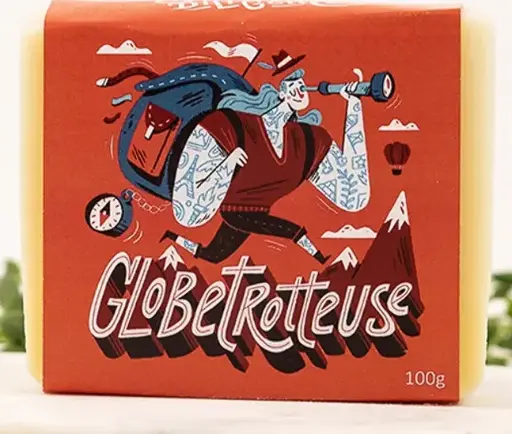 [629283002664] Savon La Globetrotteuse - Corps, cheveux, lessive 100 g