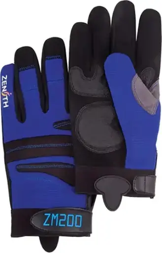 Gants pour mécanicien ZM200, Paume Synthétique