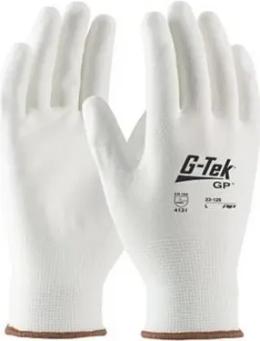 Gants en polyuréthane blanc G-Tek