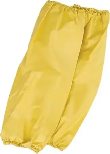 [TQSAL703000] Manchette jetable 18" jaune avec poignet élastique