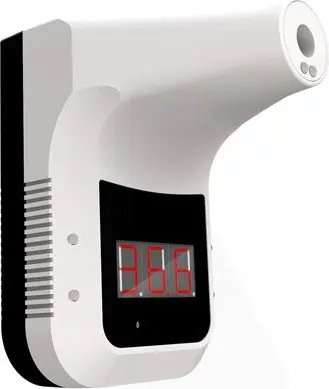 [CV100326410] Thermomètre mural infrarouge frontal sans contact