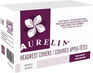 Couvres appui-têtes Aurelia, 2 plis