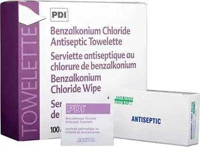 [SE0A1527000] Serviette antiseptique pour la peau