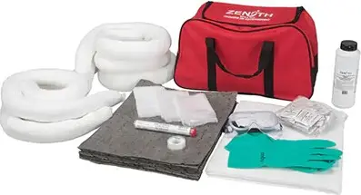 Trousse de déversement portative