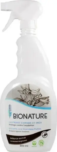[QCBIO302000] BIONATURE Lustrant chrome et inox