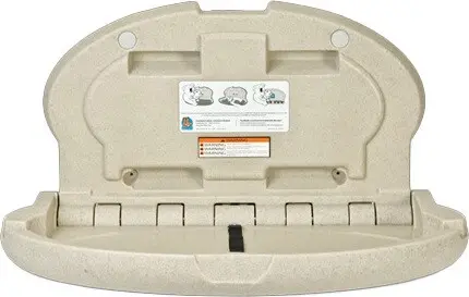 KOALA KARE Table à langer murale ovale pour bébé