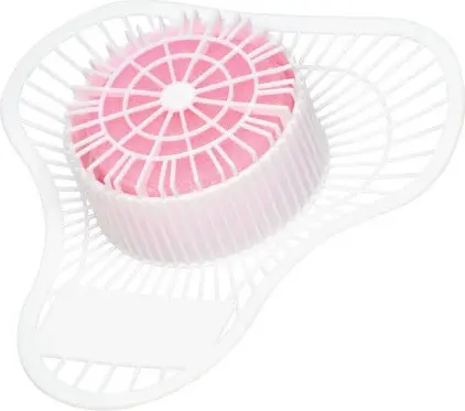 Tamis d'urinoir avec bloc désodorisant avec Para