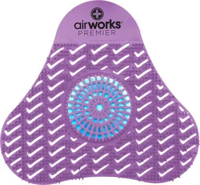 Air Works Tamis d'urinoir avec bloc désodorisant, 60 jours