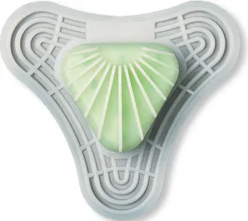 Tamis d'urinoir sans-parabène avec bloc à fragrance