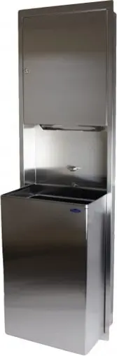 [FR00427C000] Distributeur essuie-mains combinaison multi-usage et poubelle 15 gal