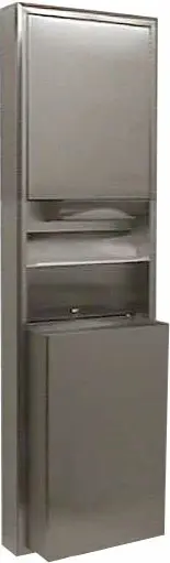 [BO003949000] Combo distributeur papiers à mains et poubelle 12 gal ClassicSeries