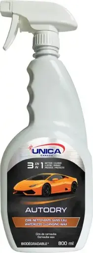 [QCNDRY03000] AUTODRY Nettoyant lustrant pour véhicule 3 en 1
