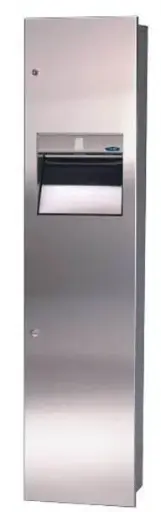 [FR40014C000] Grande unité distributeur de papier à plis multiple et poubelle