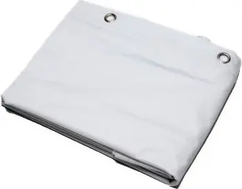 [FR1144503000] Rideau de douche 70" x 72" en polychlorure de vinyle Frost