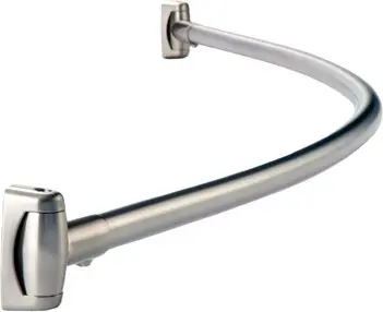 Tringle courbé pour rideau de douche