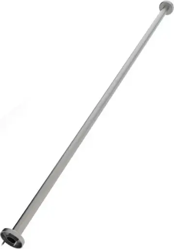 Tringle pour rideau de douche en acier inoxydable 1145-S