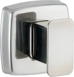 Crochet simple en acier inoxydable brillant B-7671