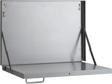 [BO007816000] Tablette murale amovible en acier inoxydable