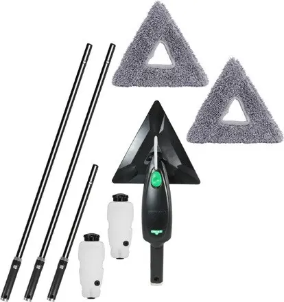 STINGRAY Système de lavage des vitres avec tampon microfibre