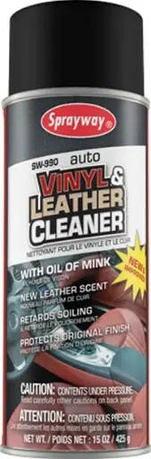 [SW009900000] SW990 Nettoyant pour vinyle et cuir d'auto