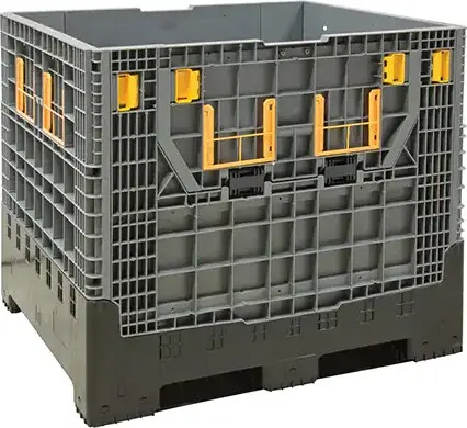 [TQ0CF862000] Contenant de vrac pliable gris en plastique