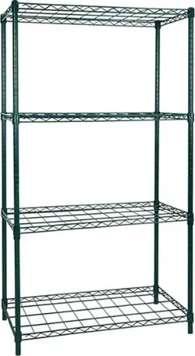 Rayonnage à tablette pour séchage de cannabis 4 tablettes