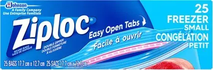 [TQ0JM304000] Sacs pour congélateur format petit Ziploc