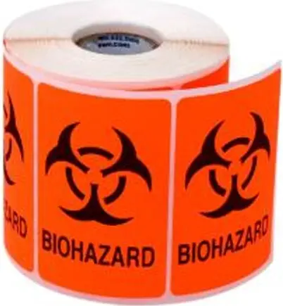 [SE890978520] Étiquettes biohazard autocollante