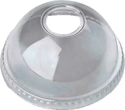 [EC710516700] Couvercle en dôme troué pour verres de 12 - 24 oz