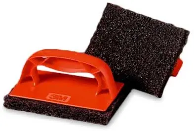 [3M0H9537000] Tampon à récurer pour plaques chauffantes 3M ScotchBrick 9537