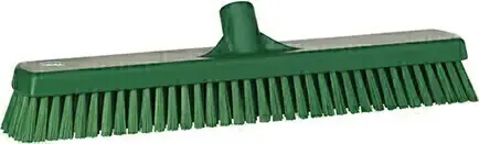 Brosse à récurer pour planchers et murs avec fibres fermes 19"