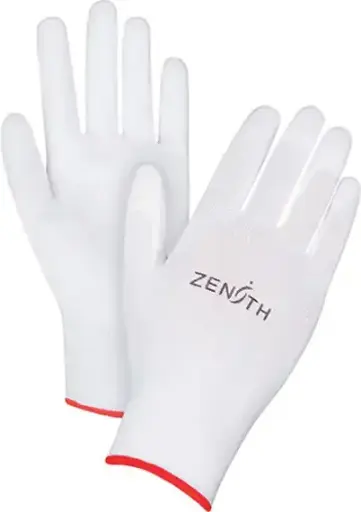 Gants enduits légers, revêtement en polyuréthane, calibre 13 Blanc