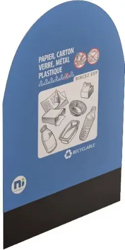 Panneau d'affichage pour station Multiplus