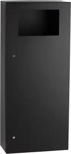 TRIMLINE Poubelle murale en acier inoxydable 12 gal