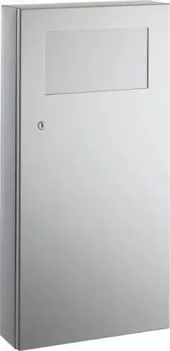 TRIMLINE Poubelle murale en acier inoxydable 3 gal