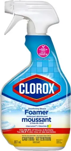 [CL001397000] CLOROX Nettoyant désinfectant en mousse à base d'eau de javel