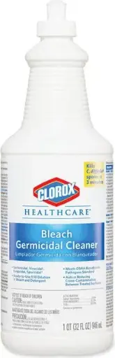 CLOROX Nettoyant désinfectant germicide à base d'eau de javel