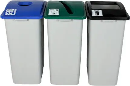 WASTE WATCHER XL Station pour déchets, canettes et papiers 87 gal
