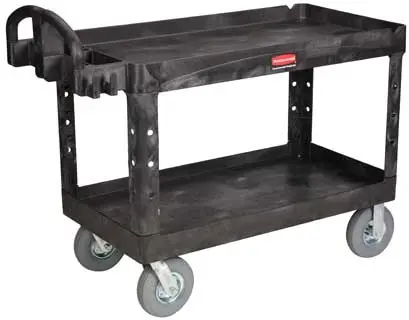 Chariot utilitaire à 2 tablettes 26" x 55" Rubbermaid 4546