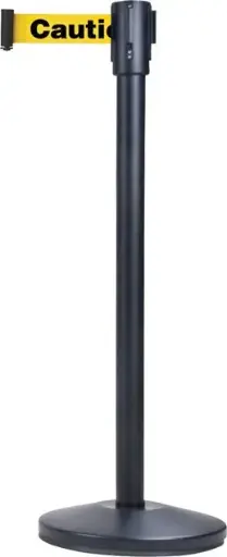 Barrière à fixation murale avec ruban magnétique de 7'