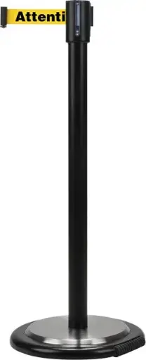 Barrière sur roues pour le contrôle des foules