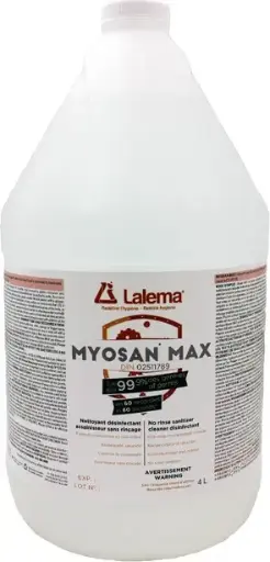 MYOSAN MAX Nettoyant désinfectant assainisseur sans rinçage