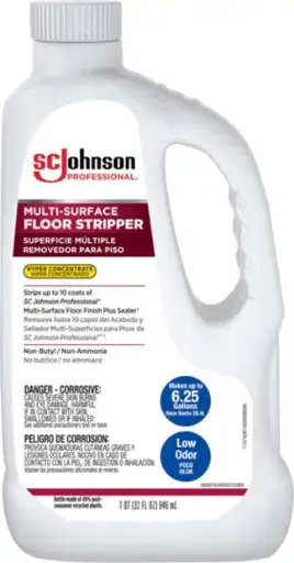 Décapant à plancher hyper concentré à faible odeur