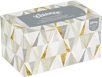 [KC001701000] 01701 KLEENEX Essuie-mains en pliés en boîte Pop-up blanc, 18 x 120 feuilles